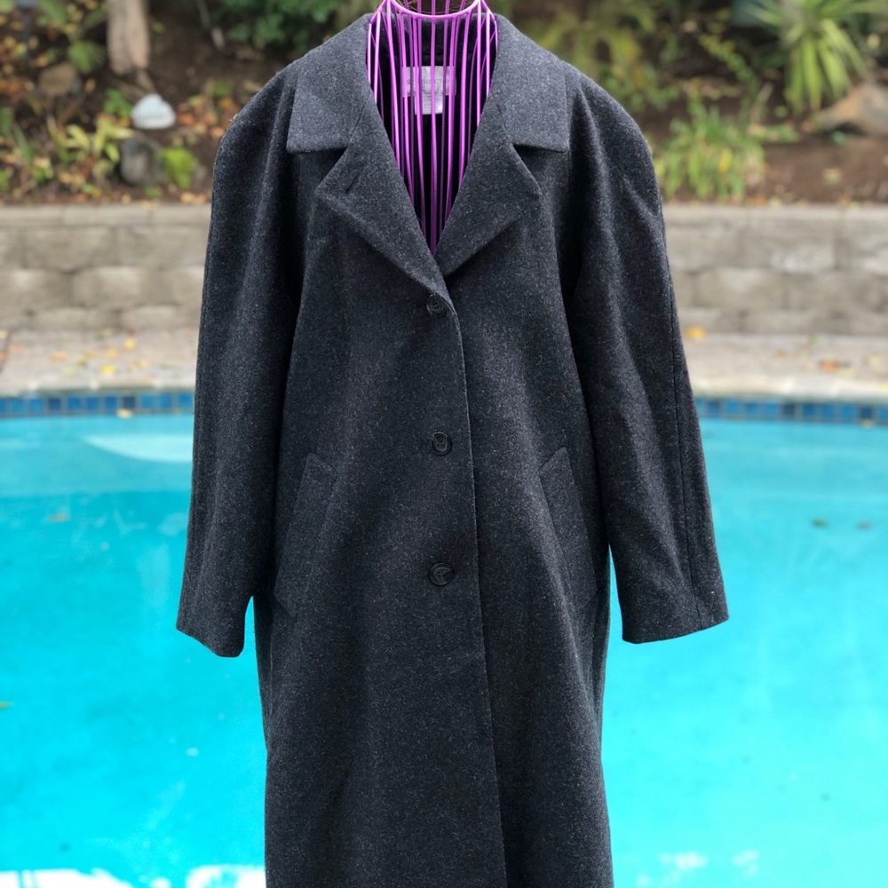 Beautiful Long Peacoat! - Picture 3 of 9
